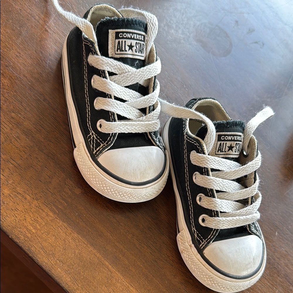 Converse Kids' Black All Star Sneakers